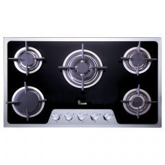 Unionaire Built In Gas Hob 5 Burners 90 cm Auto Ignition and safety BH5090G-8-IS