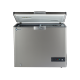 Penguin Chest Freezer Defrost Stainless interior 250 litre Silver ES290-L