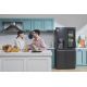 LG Refrigerator Instaview 508 Liter Indoor ICE Maker Door In Door Black Steel GC-X22FTQEL