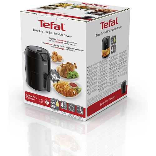 Tefal 4.2 liters air fryer - ey2018 (international warranty) - 220v supply  voltage and 50hz: Buy Online at Best Price in Egypt - Souq is now
