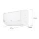 LG Dualcool Air Conditioner 4 Horse Cooling & Heating Inverter Digital Inverter Wi-Fi White S4-W30R43EA