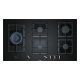 Bosch Built-In Gas Hob 90 cm Tempered Glass Black PPS9A6B90