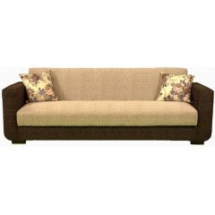 Aldora Click Clack Sofa Bed 3 Seat 3*1 ACCSB3-B-BR