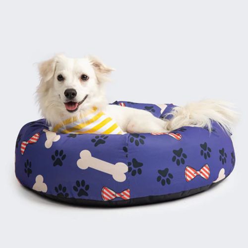 Ariika Snoozy Pet Bed Small 60 cm Blue A-72673