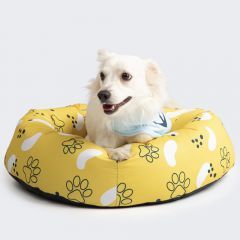 Ariika Snoozy Pet Bed Small 60 cm Yellow A-72666