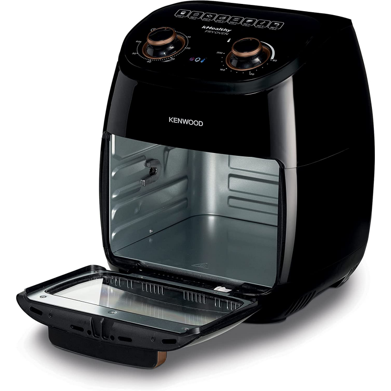 Kenwood Multifunction Healthy Air Fryer Oven 2000 W 1L Capacity HFP90.000BK