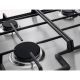 Zanussi Built-in Gas Hob 60 cm 4 Burners Enameled Stainless ZGH66424XS