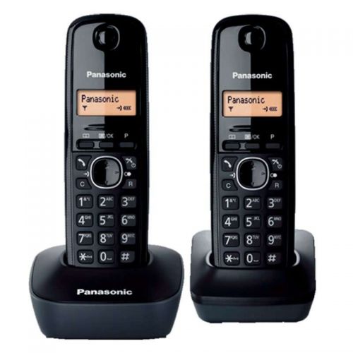 Panasonic Cordless Phone Digital Black KX-TG1612FXH