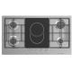 Ecomatic Built-In Hob 92 cm 4 Gas Burners and 1 Double Vitro Ceramic Plate S963XLV