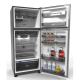 Zanussi Refrigerator No Frost 370 Liter C5 Technology Silver Crispo-370-S