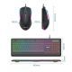 Philips Combo Keyboard and Mouse Wired Black SPT2994