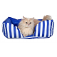 Ariika Mike Pet Bed Small PVC Bue A-502632