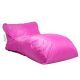 Homztown X-Large Lounge Beanbag Waterproof 130*75*62 cm Pink H-62957