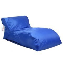 Homztown X-Large Lounge Beanbag Waterproof 130*75*62 cm Blue H-62933