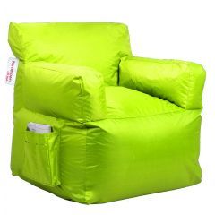Homztown X Large Mega Chair Bean Bag PVC 75*78*92 cm Lime H-28953