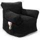 Homztown X Large Mega Chair Bean Bag Sabia 75*78*92 cm Black H-29486