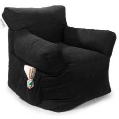 Homztown X Large Mega Chair Bean Bag Sabia 75*78*92 cm Black H-29486