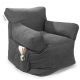 Homztown X Large Mega Chair Bean Bag Sabia 75*78*92 cm Gray H-29516