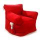 Homztown X Large Mega Chair Bean Bag Sabia 75*78*92 cm Red H-29523