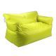 Homztown X Large Sofa Bean Bag PVC 83 ×137 × 92 cm Lime H-33308