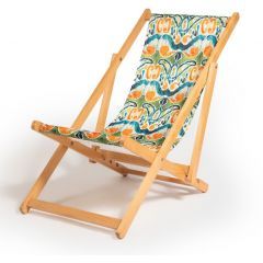 Homztown Meduim Beach Chair Polywoven 55 W x 80 L x 97 H Hawaii H-55706