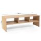 Homztown X Large Classic TV Unit Table Pemium MDF Wood 120*40*40 cm Beige H-50398