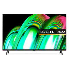 LG OLED TV 48 Inch A2 Series Cinema Screen Design 4K Cinema HDR WebOS Smart AI ThinQ Pixel Dimming OLED48A26LA