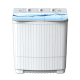 Fresh Diamond Top Load Half Automatic Washing Machine With Dryer 8 KG White FWT800ND