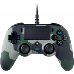 Nacon Wired Dual Shock Controller Joypad Green For PS4 PS40FCPADCAMGREEN
