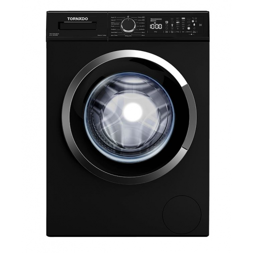 TORNADO Washing Machine Fully Automatic 8 Kg Black Color TWV-FN812BKOA