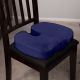 Bed N Home Memory Foam Seat Cushion Dark Blue MFSC