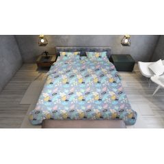 Bed N Home Printed Fiber Soft Roll Quilt PQLEVS