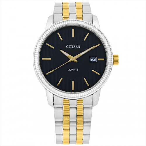Citizen Stainless Steel with Gold Plating Watch for Men 41.5 mm DZ0054-56E