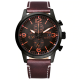 Citizen Leather Watch for Men 45 mm CA0617-11E