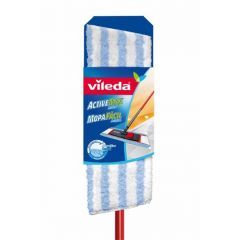 VILEDA Flatmop Classic Cleaning For Dry and Wet Red V-4003790014758