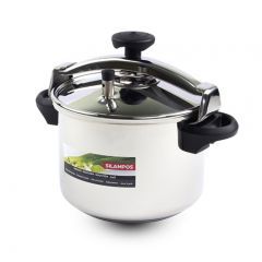 SILAMPOS Pressure Cooker 6 Liter Stainless Steel 11601001001