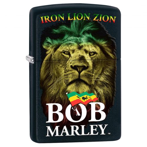 Zippo Lighter Bob Marley Lion Face ZP-130004334