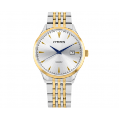 Citizen Quartz Watch for Men Stainless Steel with Gold Plating 41.5 mm DZ0064-52A