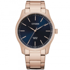 Citizen Quartz Watch for Men Stainless Steel with Rose Gold plating 42 mm BH5003-51L
