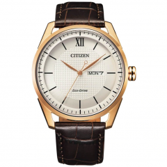 Citizen Eco-Drive Watch for Men Leather 42 mm AW0082-19A