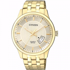 Citizen Quartz Watch for Men Stainless Steel with Gold Plating 42 mm BI1052-85P