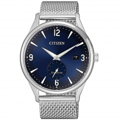 Citizen Eco-Drive Watch for Men Stainless Steel Mesh 42 mm BV1111-83L