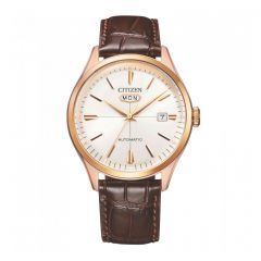Citizen Mechanical Watch for Men Leather NH8393-05A