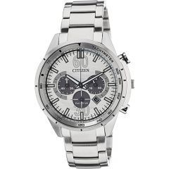 Citizen Eco-Drive Watch for Men Stainless Steel 46mm CA4120-50A