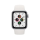 Apple Watch SE GPS 40mm Silver Aluminium Case With White Sport Band Regular MKNY3AE/A