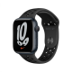 Apple Watch Nike Series 7 GPS, 41mm Midnight Aluminium Case with Anthracite/Black Nike Sport Band - Regular MKN43AE-A