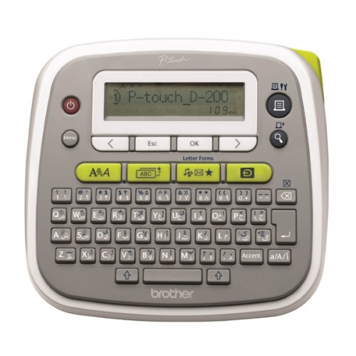 Brother Label Printer For Home Gray / White PT-D200