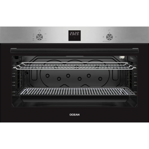 OCEAN Built-in Gas Oven With Gas Grill and 2 Cooling Fan 90 cm Digital OGVOF94IRCTC