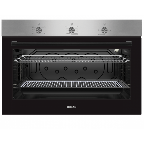 OCEAN Built-in Gas Oven With Gas Grill and 2 Cooling Fan 90 cm Digital OGVOF94IR