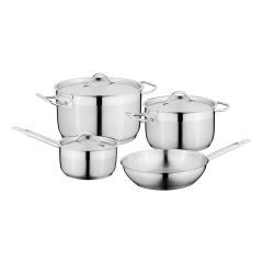 Berghoff Essentials 7pc Cookware Set Gourmet Stainless Steel 1101887